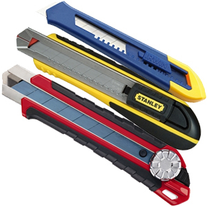 Snap Off Knives & Blades