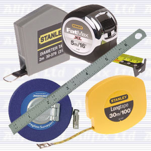 Measuring, Tapes & Rules