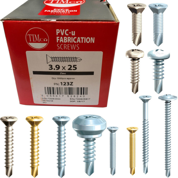 Window Screws for Reinforced Frames